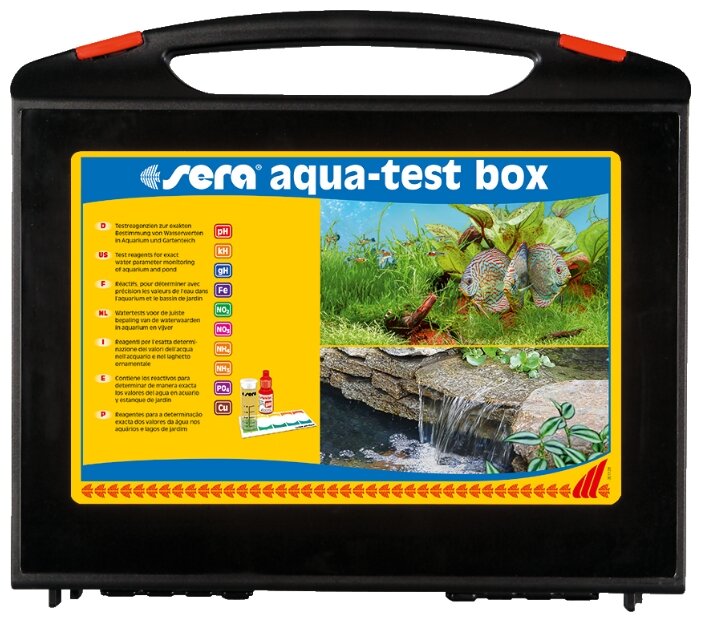 Sera Aqua-test box (Cu) тесты для аквариумной воды (фото modal 1)