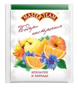 Чайный напиток красный Master team Try&feel Апельсин и каркаде в пакетиках (фото modal 2)