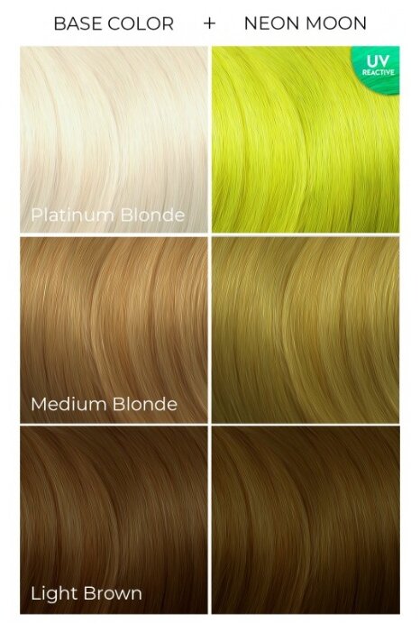 Средство Arctic Fox Semi-Permanent Hair Color Neon Moon (желтый) (фото modal 4)