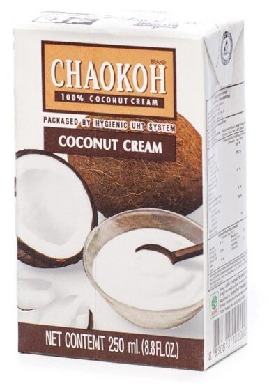 Chaokoh Кокосовые сливки, 250 мл (фото modal 1)