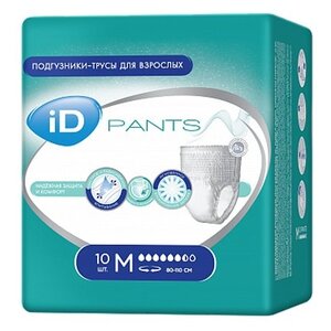 Трусы впитывающие ID Pants (10 шт.) (фото modal nav 2)