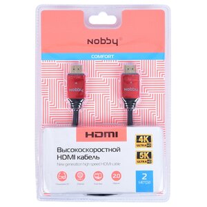 Кабель Nobby Comfort HDMI-HDMI (NBС-HC) (фото modal nav 4)
