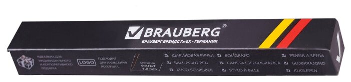 BRAUBERG Ручка шариковая Slim 1 мм (фото modal 5)