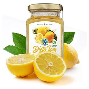Джем низкокалорийный Biomeals Dieta-Jam Лимон без сахара, банка 230 г (фото modal nav 2)