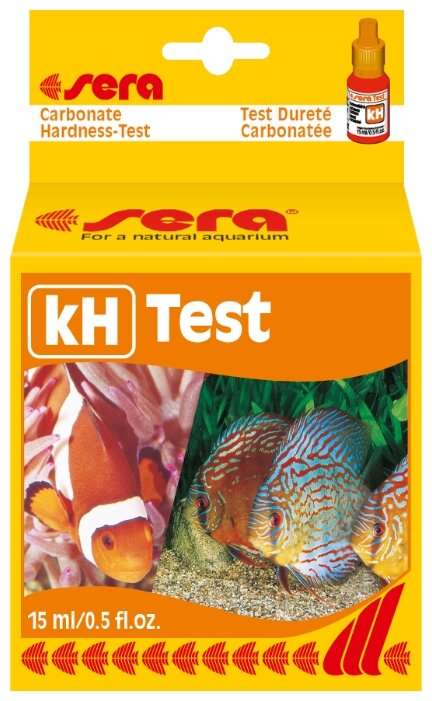 Sera kH-Test тесты для аквариумной воды (фото modal 1)
