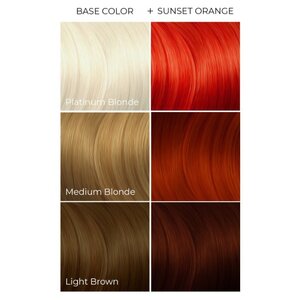 Средство Arctic Fox Semi-Permanent Hair Color Sunset Orange (оранжевый) (фото modal nav 5)