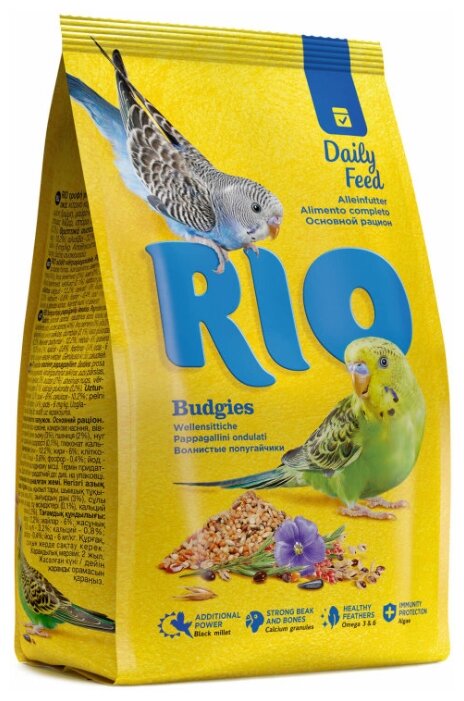 RIO корм Daily feed для волнистых попугайчиков (фото modal 2)