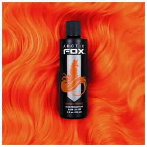 Средство Arctic Fox Semi-Permanent Hair Color Sunset Orange (оранжевый) (фото modal nav 3)