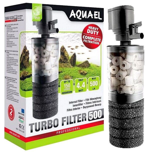 Фильтр Aquael Turbo 500 (фото modal 2)