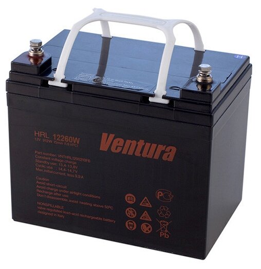 Аккумуляторная батарея Ventura HRL 12260W 54 А·ч (фото modal 1)