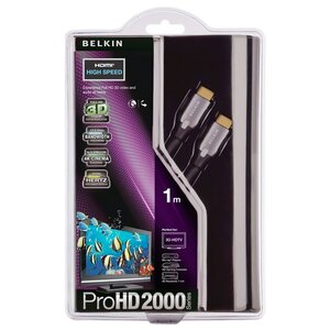 Кабель Belkin ProHD 2000 High-Speed HDMI Cable with Ethernet (фото modal nav 2)