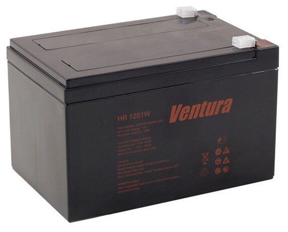 Аккумуляторная батарея Ventura HR 1251W 12 А·ч (фото modal 1)