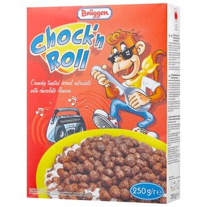 Готовый завтрак Bruggen Chock'n Roll шарики с шоколадом, коробка (фото modal nav 1)