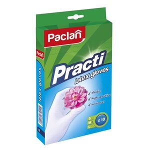 Перчатки Paclan Practi латексные (фото modal nav 3)