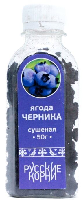 Русские корни ягоды Черника 50 г (фото modal 1)