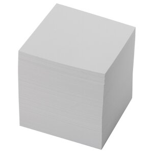 BRAUBERG Блок для записей в прозрачной подставке 9x9x9 см (122223/122225) (фото modal nav 3)