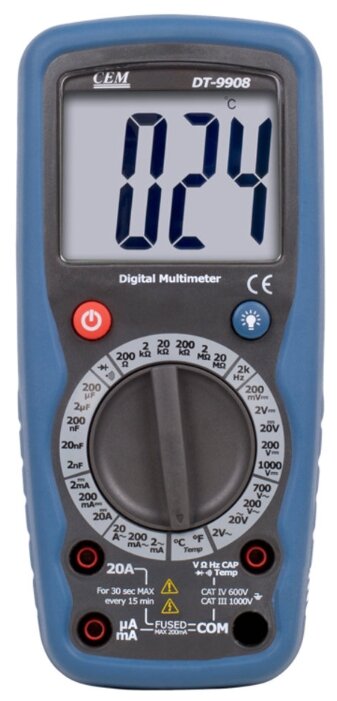 Мультиметр CEM DT-9908 (фото modal 1)