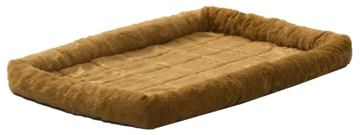 Лежак для кошек, для собак Midwest QuietTime Faux Fur Deluxe Bolster 107х66 см (фото modal 1)