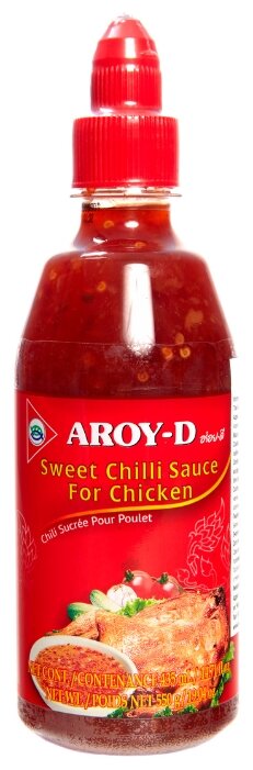 Соус Aroy-D Sweet chilli for chicken, 550 г (фото modal 1)
