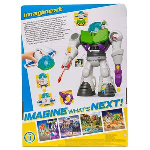 Интерактивная игрушка робот-трансформер Imaginext История игрушек Базз Лайтер GBG65 (фото modal nav 7)