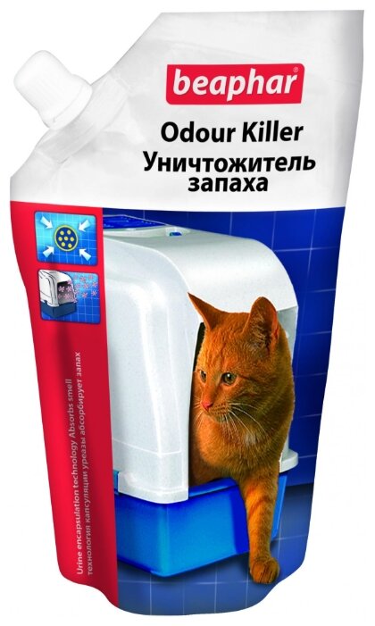 Ликвидатор запаха Beaphar Odour Killer для кошачьих туалетов 400 г (фото modal 2)