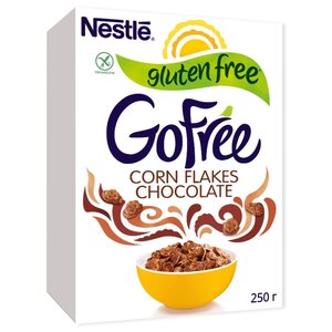 Готовый завтрак GoFree хлопья кукурузные шоколадные (коробка) (фото modal nav 1)