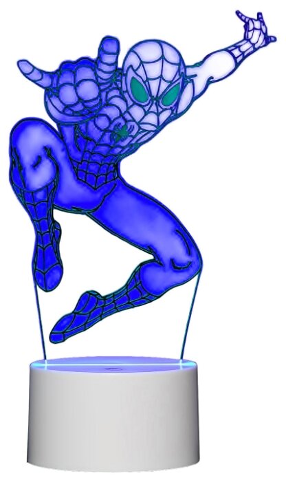 3D-лампа MGitik Человек-паук (фото modal 1)