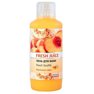 Fresh Juice Пена для ванн Pеach souffle 1000 мл (фото modal nav 1)