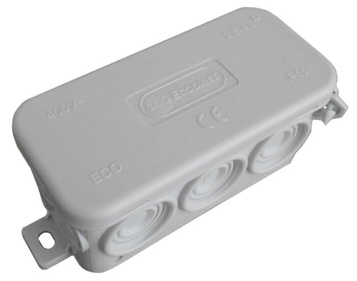 Распределительная коробка Ecoplast JBL090 наружный монтаж 90x42 мм (фото modal 2)