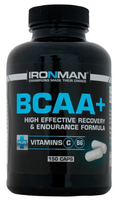 BCAA IRONMAN BCAA Plus (150 капсул) (фото modal 1)