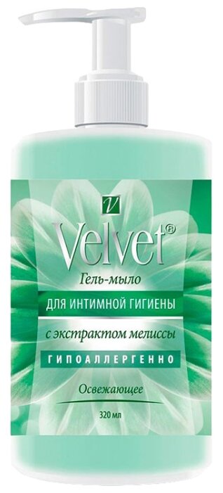 Velvet Гель-мыло для интимной гигиены с с экстрактом мелиссы освежающее, 320 мл (фото modal 1)