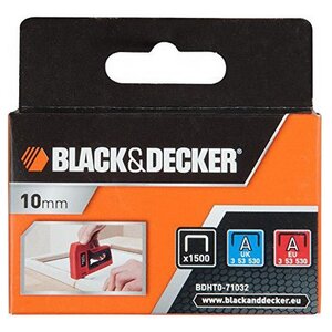 Скобы BLACK+DECKER BDHT0-71032 тип 53 для степлера, 10 мм (фото modal nav 2)