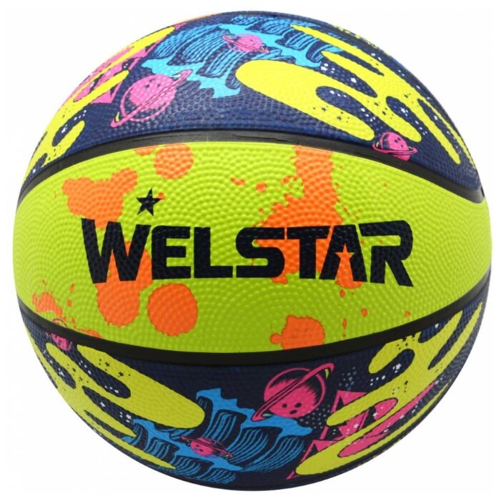 Баскетбольный мяч WELSTAR BR2814D-7, р. 7 (фото modal 1)
