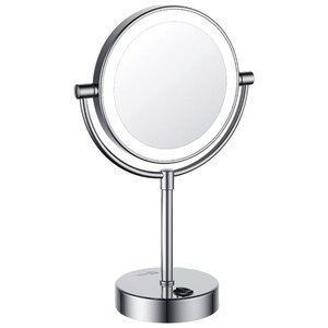 Зеркало косметическое настольное WasserKRAFT K-1005 с подсветкой (фото modal nav 1)