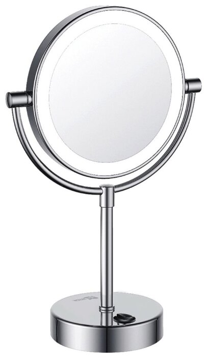 Зеркало косметическое настольное WasserKRAFT K-1005 с подсветкой (фото modal 1)