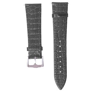 GSMIN Кожаный ремешок Crocodile Leather для Samsung Gear S3 Frontier/Classic/Galaxy Watch (46 mm) (фото modal nav 4)