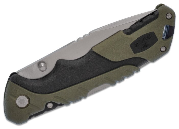 Нож складной BUCK Large Pursuit (0659GRS) с чехлом (фото modal 3)