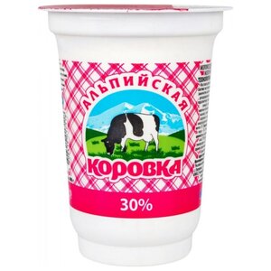 Альпийская коровка Продукт молокосодержащий 30% (фото modal nav 1)