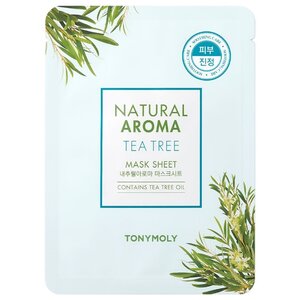 TONY MOLY тканевая маска Natural Aroma Tea Tree успокаивающая (фото modal nav 1)