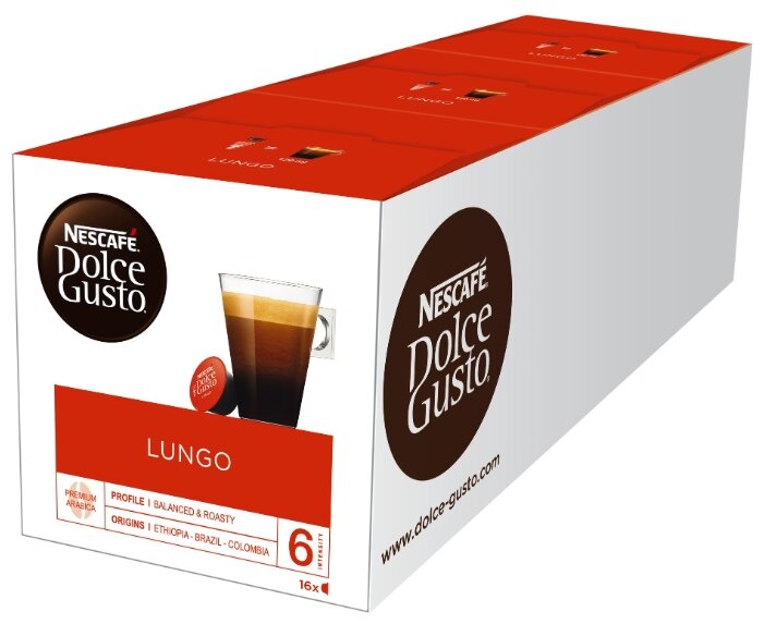 Кофе в капсулах Nescafe Dolce Gusto Lungo (48 капс.) (фото modal 1)