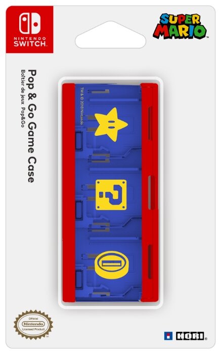 HORI Кейс для хранения 6 игровых карт для консоли Nintendo Switch (NSW-097U / NSW-106U) (фото modal 3)
