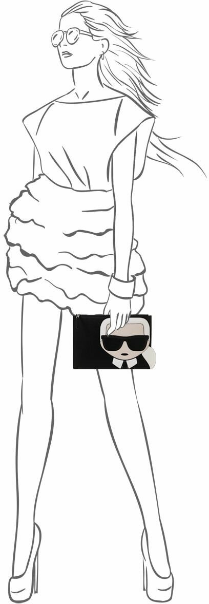 Клатч Karl Lagerfeld (фото modal 4)