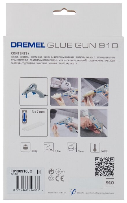 Клеевой пистолет Dremel Glue Gun 910 (фото modal 9)