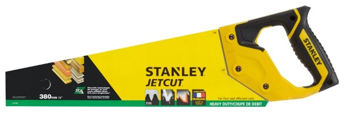 Ножовка по дереву STANLEY JETCUT 2-15-281 380 мм (фото modal 3)