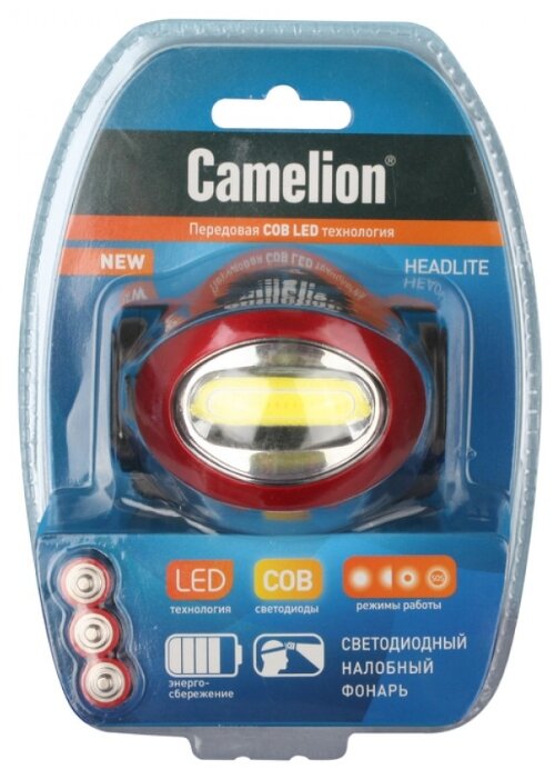 Налобный фонарь Camelion LED5382 (фото modal 2)