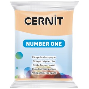 Полимерная глина Cernit Number one персиковая (423), 56 г (фото modal nav 1)