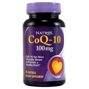 Коэнзим Q10 Natrol CoQ-10 100 mg (45 капсул) (фото modal nav 1)