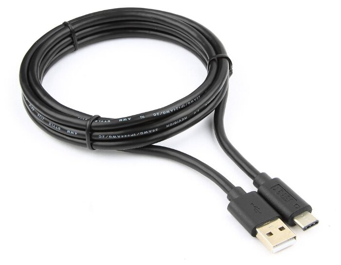 Кабель Cablexpert USB - USB Type-C (CCP-USB2-AMCM-6) 1.8 м (фото modal 2)