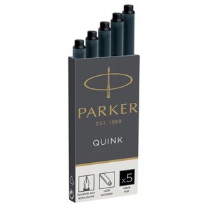 Картридж для перьевой ручки PARKER Quink Z11 (5 шт.) (фото modal nav 2)