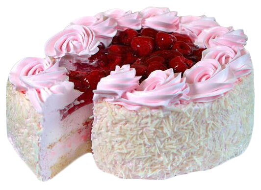 Торт Шереметьевские торты Малина со сливками (фото modal 1)
